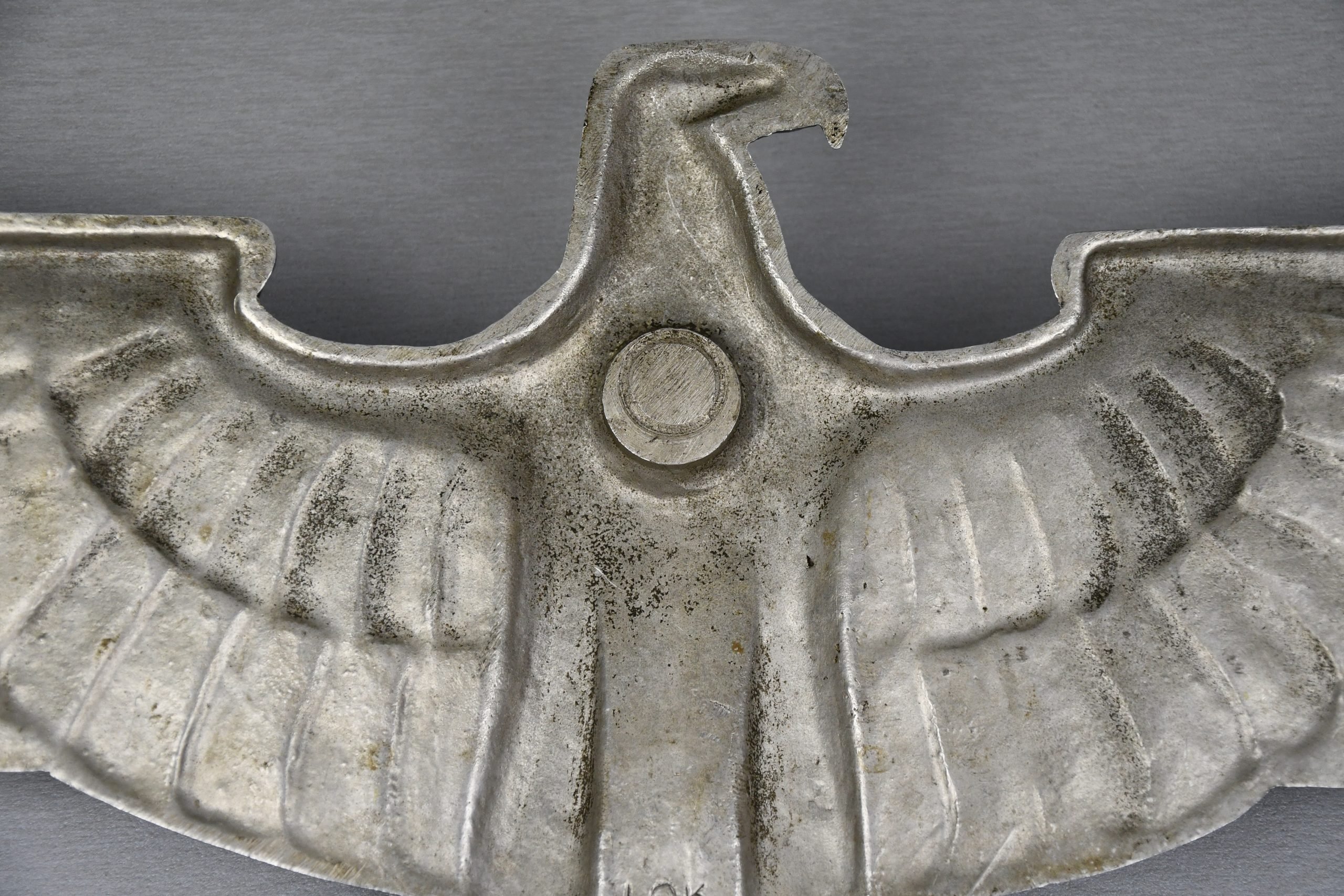 Large German alloy railroad 'Reichsbahn' eagle by HE '27 inch' — image 7