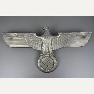 Large German alloy railroad 'Reichsbahn' eagle by HE '27 inch'