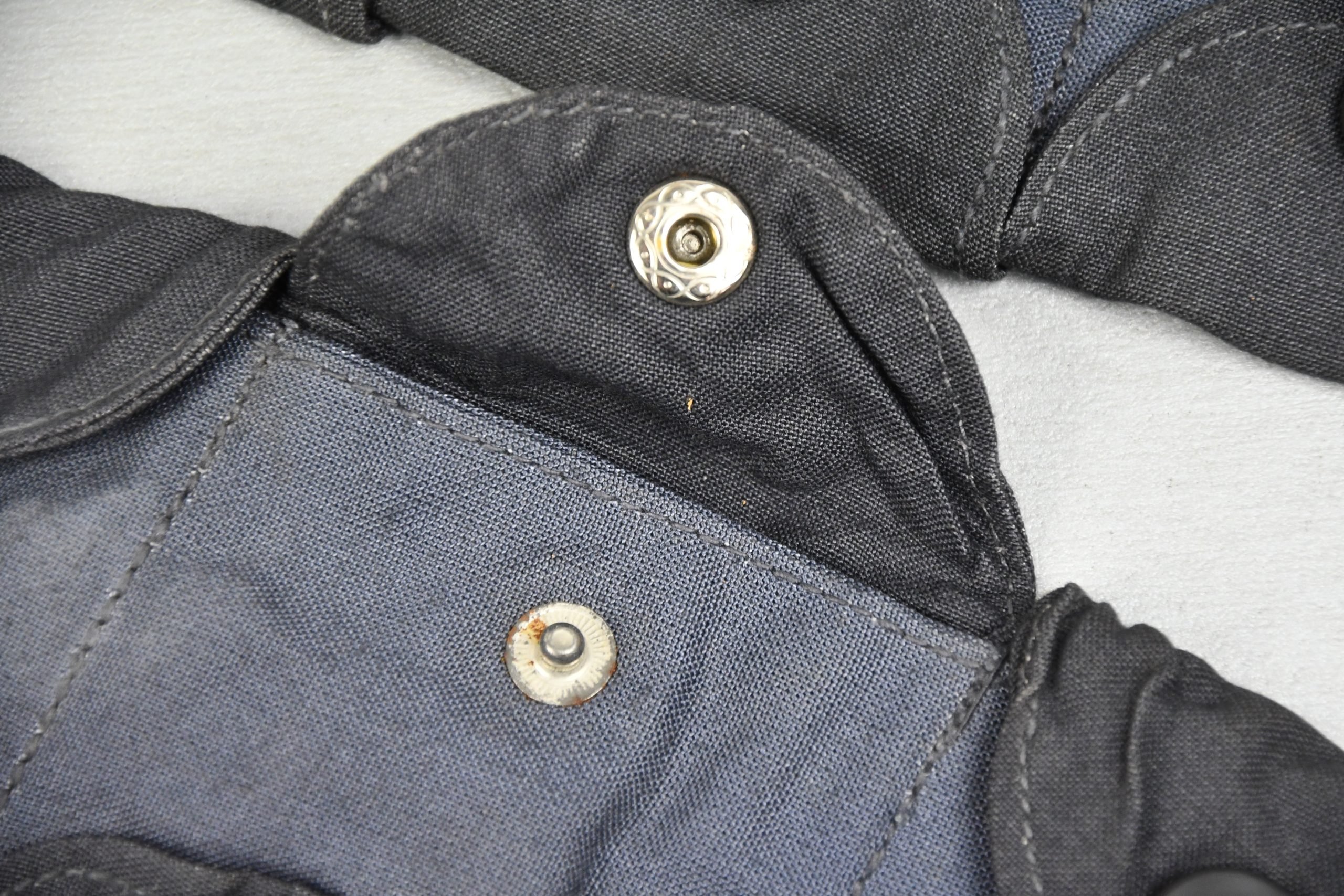 Fallschirmjäger K98 ammunition bandoleer in shades of blue color — image 10