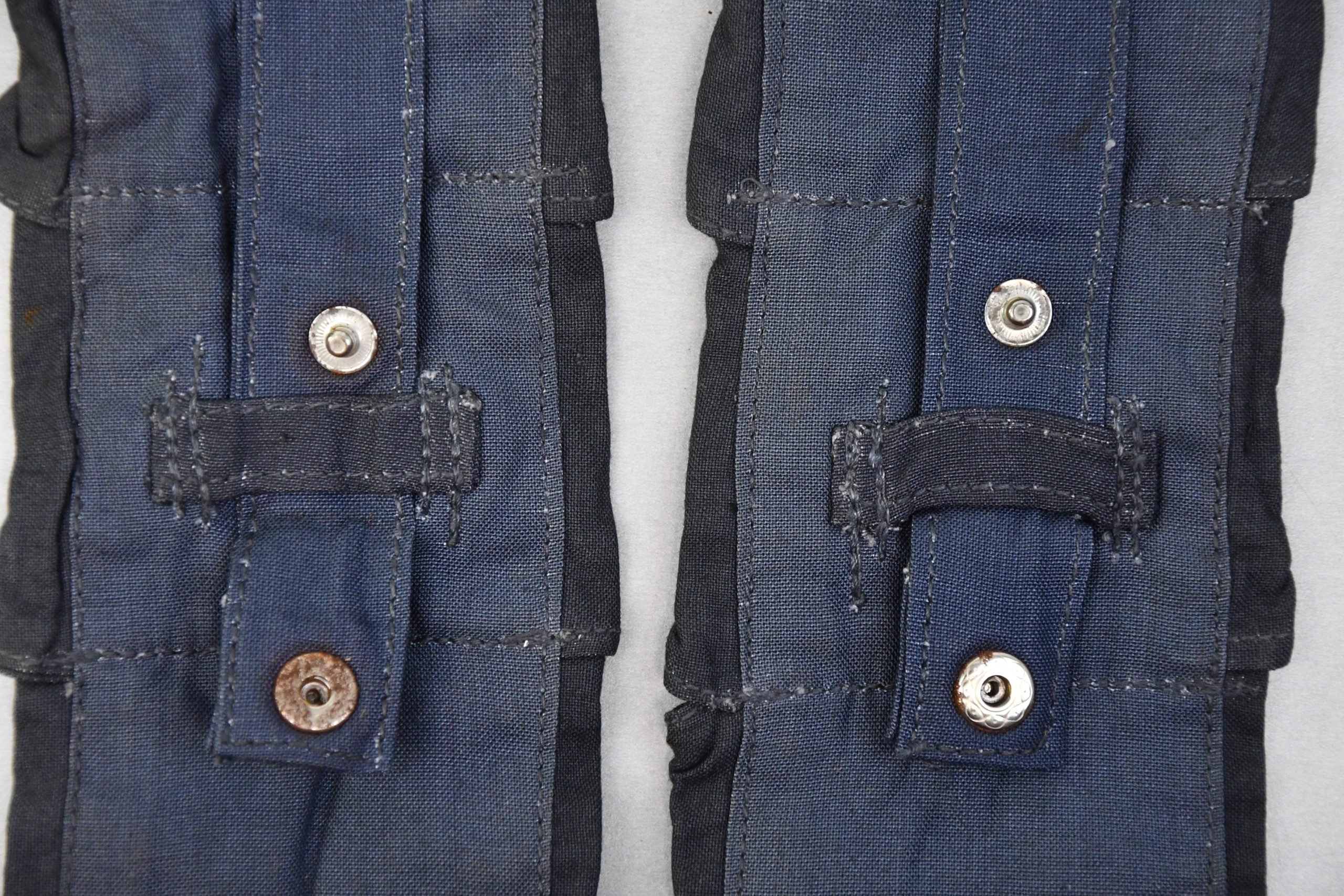 Fallschirmjäger K98 ammunition bandoleer in shades of blue color — image 4