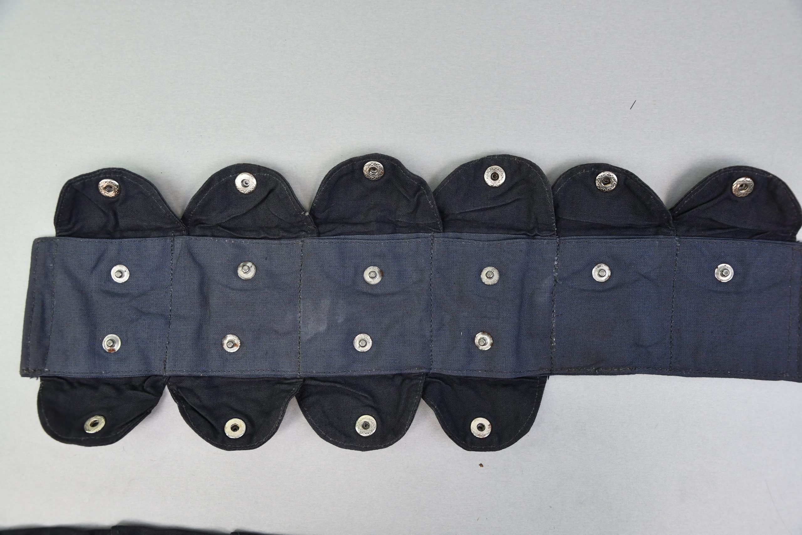 Fallschirmjäger K98 ammunition bandoleer in shades of blue color — image 6