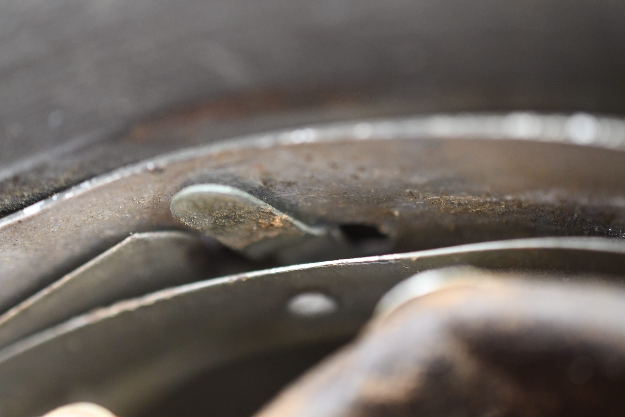 M35 Army (Heer) three tone 'Normandy' camouflage helmet EF62 bullet hit — image 22