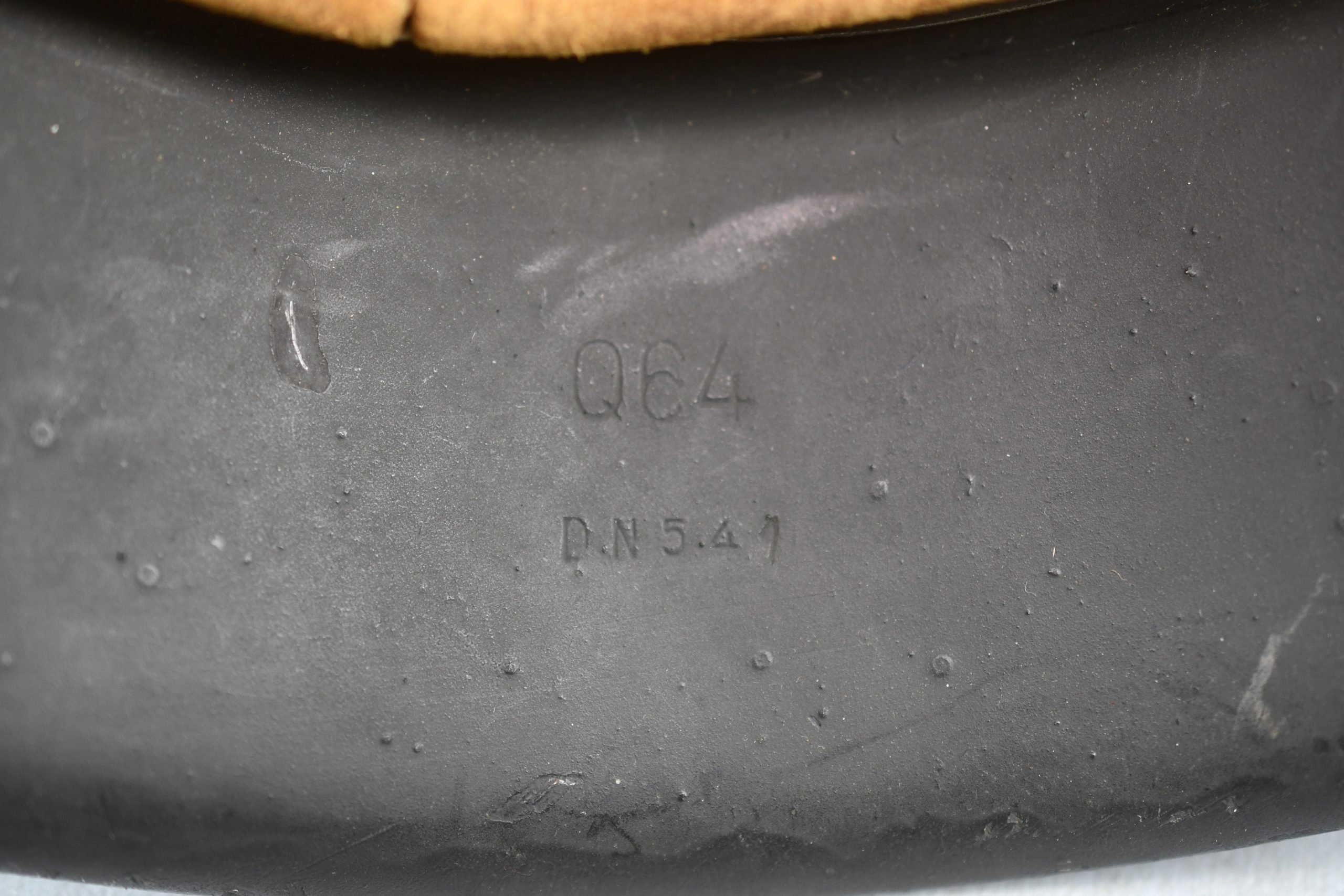 RARE mint M42 Army – Waffen-SS no decal steel helmet by Quist Q64 — image 7