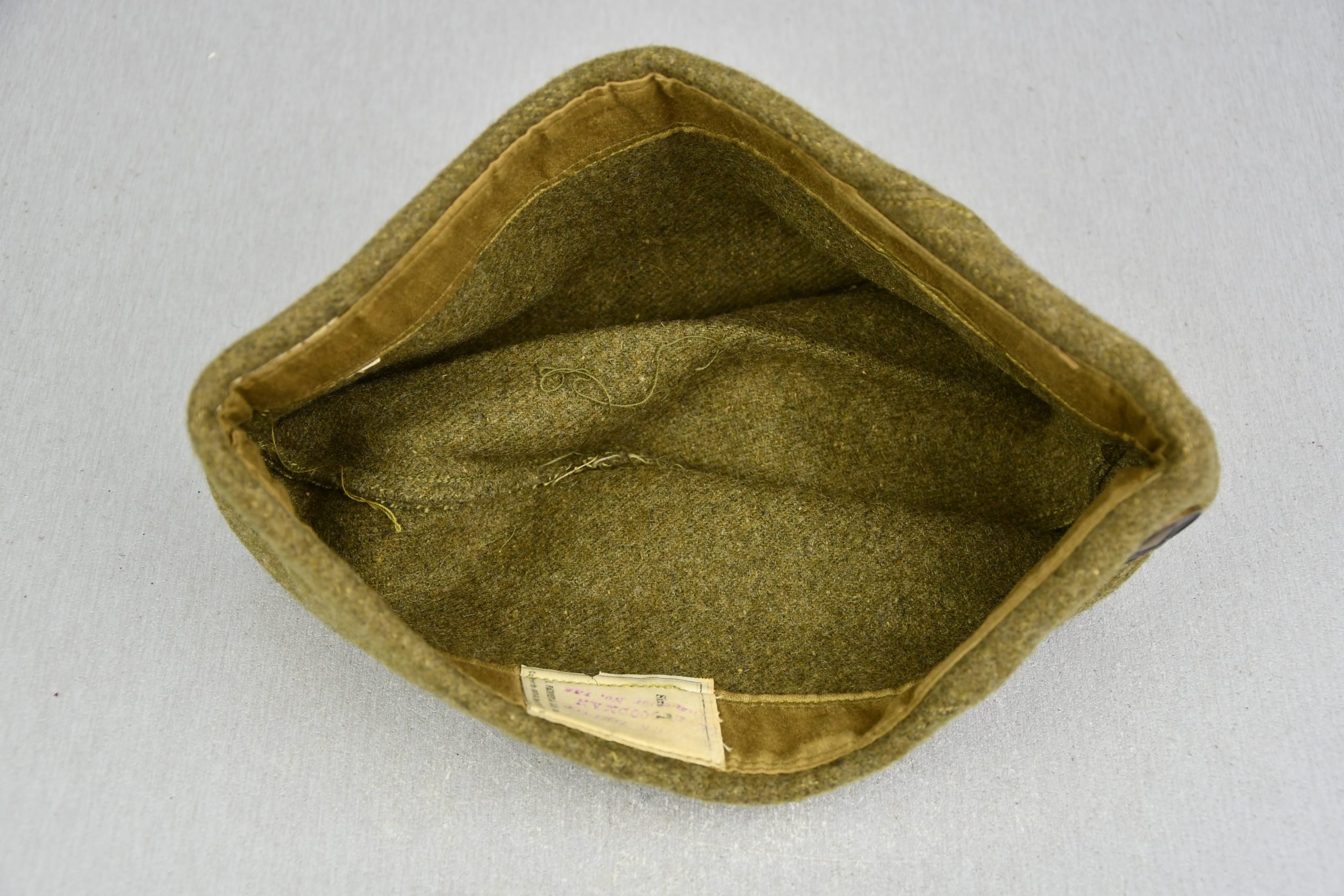WW1 USA Garrison Cap – Artillery — image 2