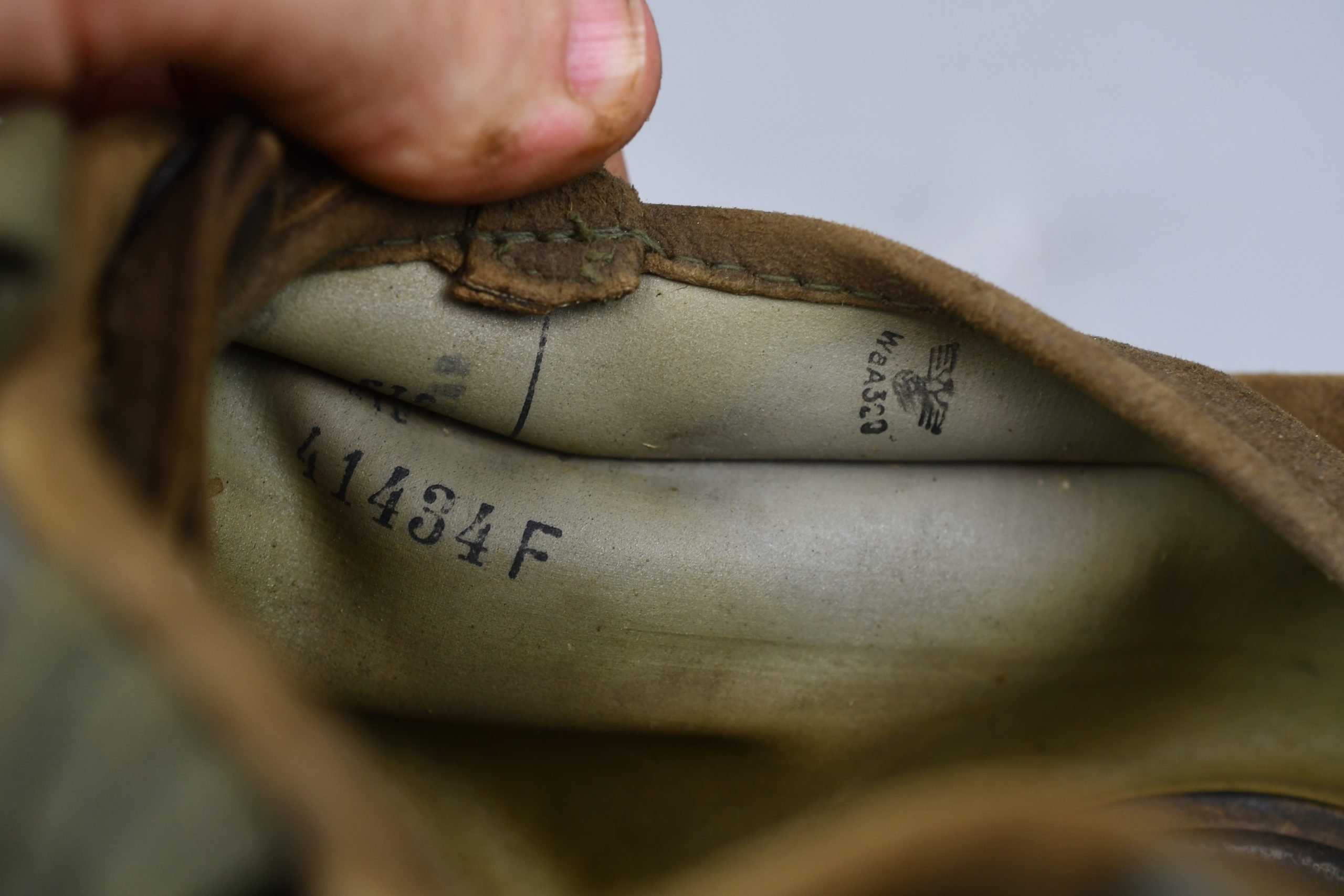 Complete M31 gas mask with canister from female Luftwaffe Helferin Michel Anneliese — image 11