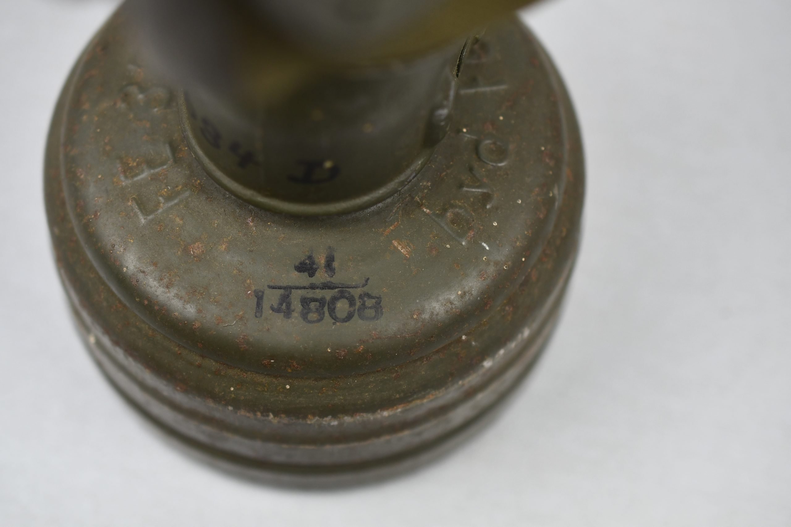 Complete M31 gas mask with canister from female Luftwaffe Helferin Michel Anneliese — image 8