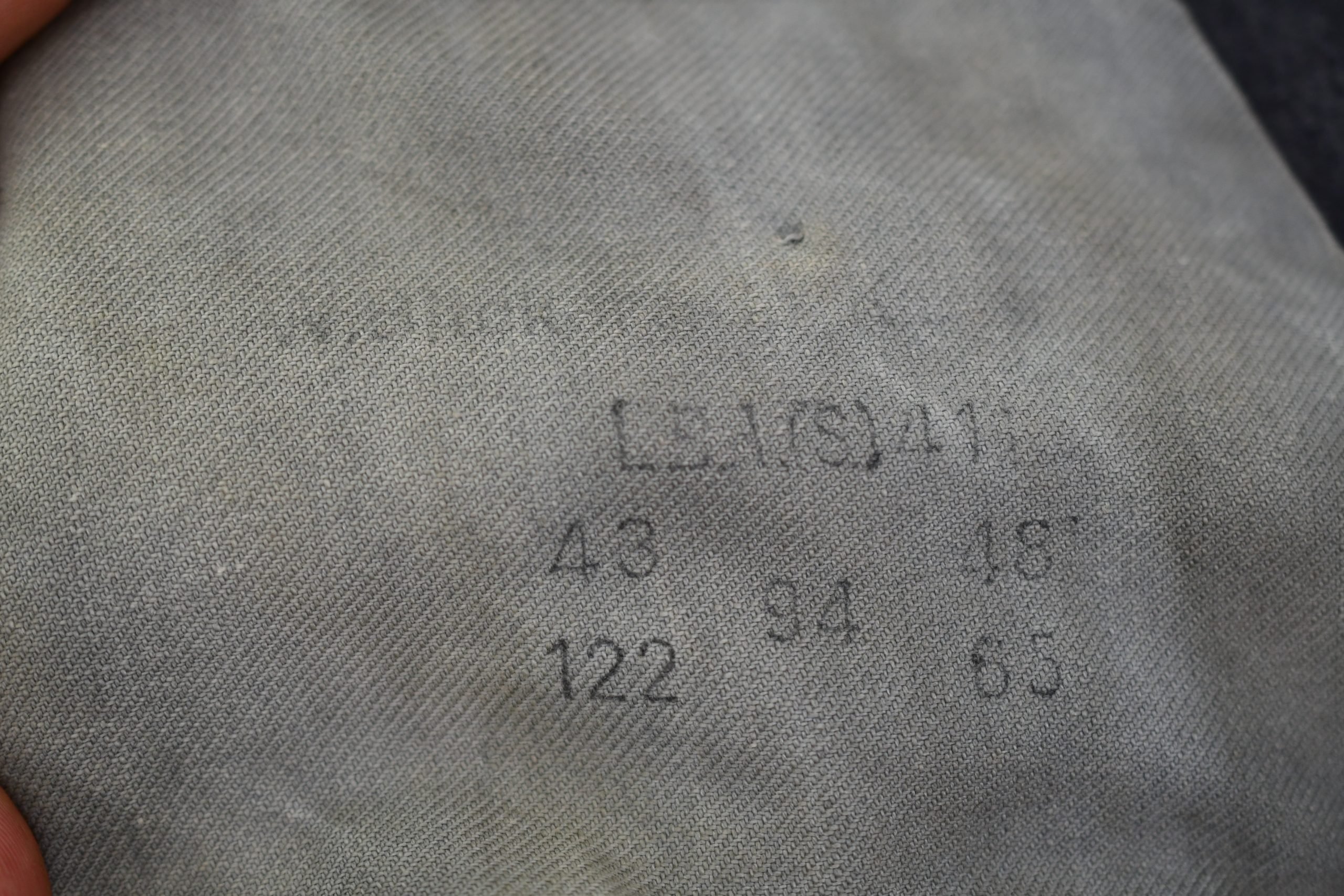 Luftwaffe blue wool greatcoat 1941 — image 19