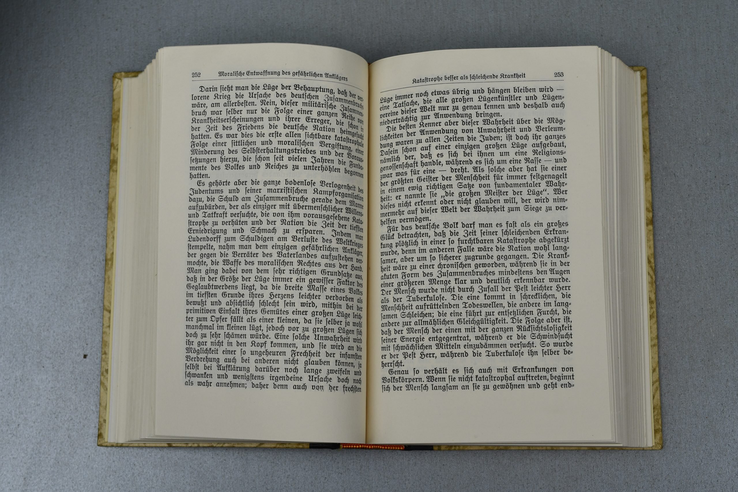 Adolf Hitler's Mein Kampf wedding edition 1938 from Dresden — image 11