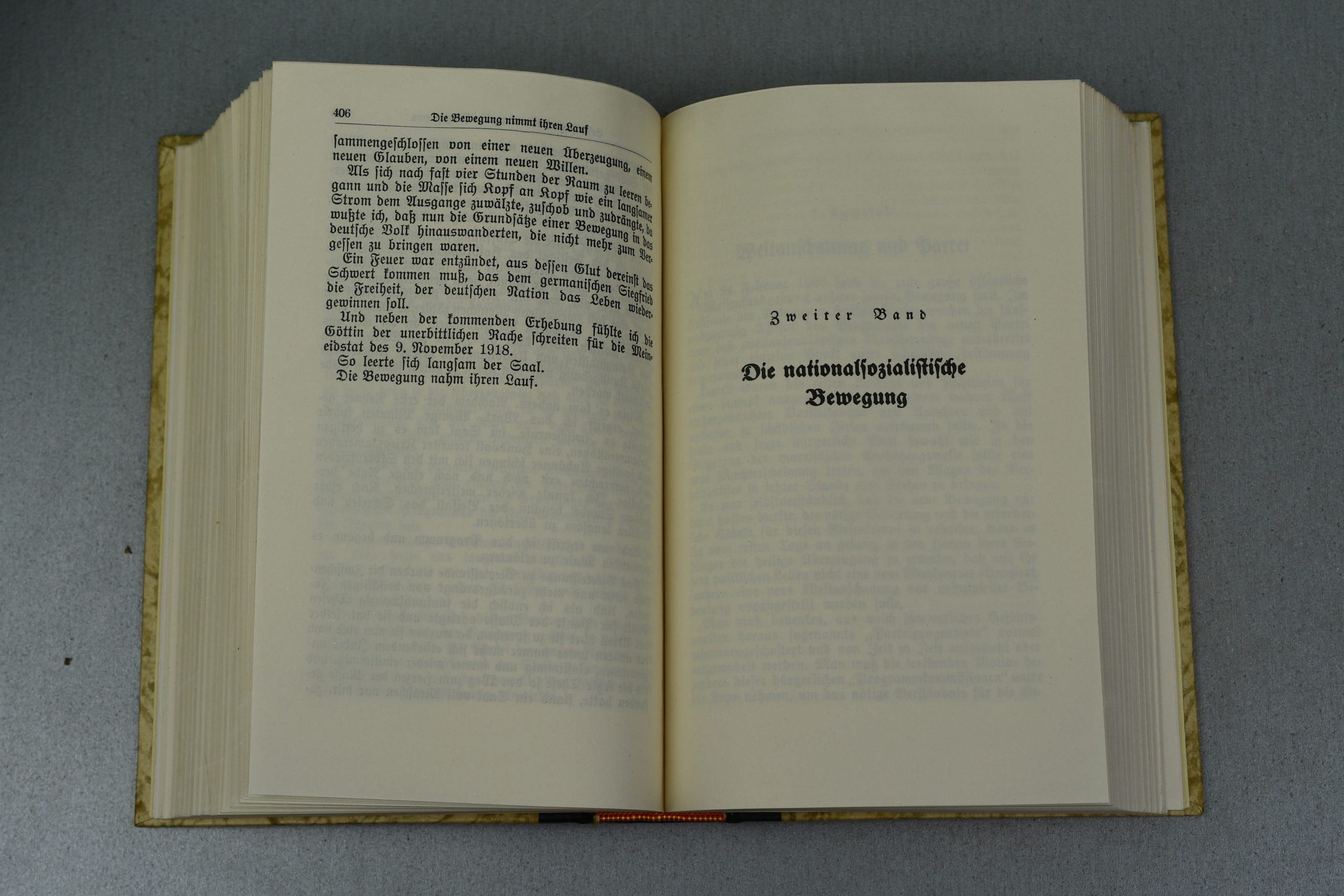 Adolf Hitler's Mein Kampf wedding edition 1938 from Dresden — image 12