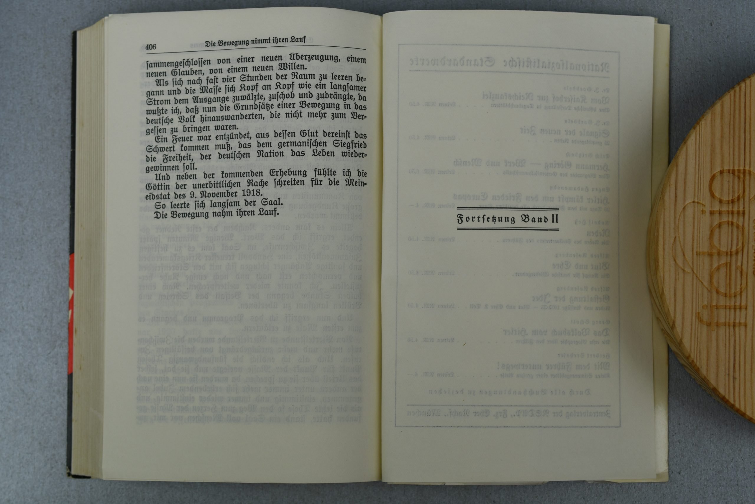 RARE Adolf Hitler's Mein Kampf 2 Volumes in Cardboard Slipcase 1938 — image 12