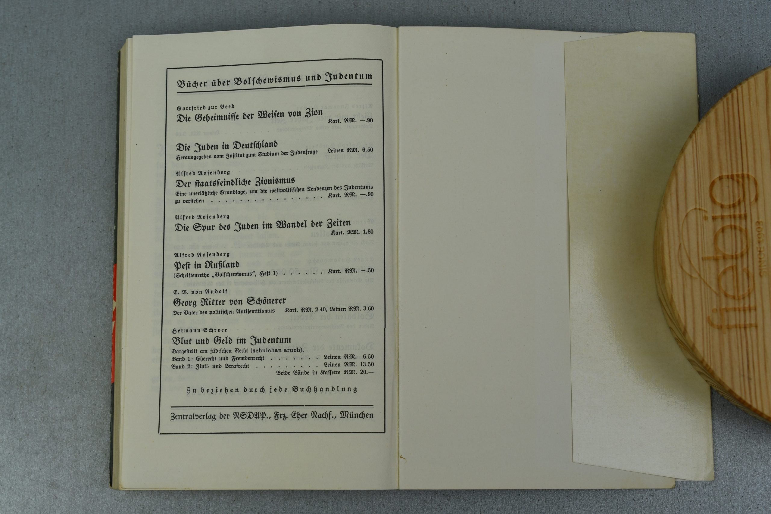 RARE Adolf Hitler's Mein Kampf 2 Volumes in Cardboard Slipcase 1938 — image 19