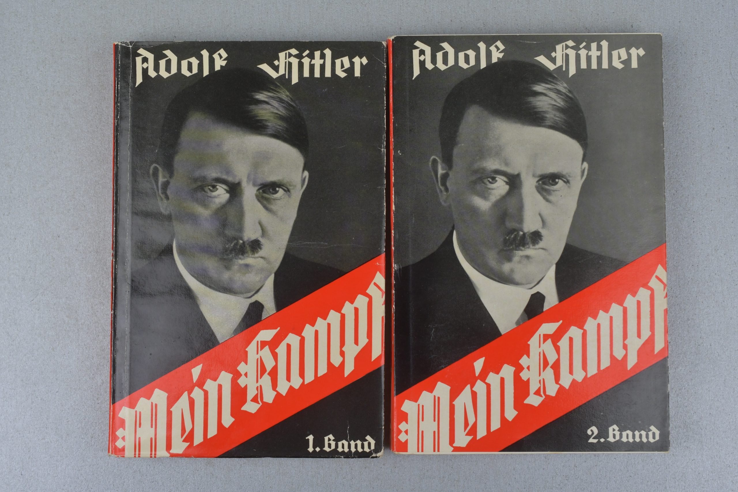 RARE Adolf Hitler's Mein Kampf 2 Volumes in Cardboard Slipcase 1938 — image 5