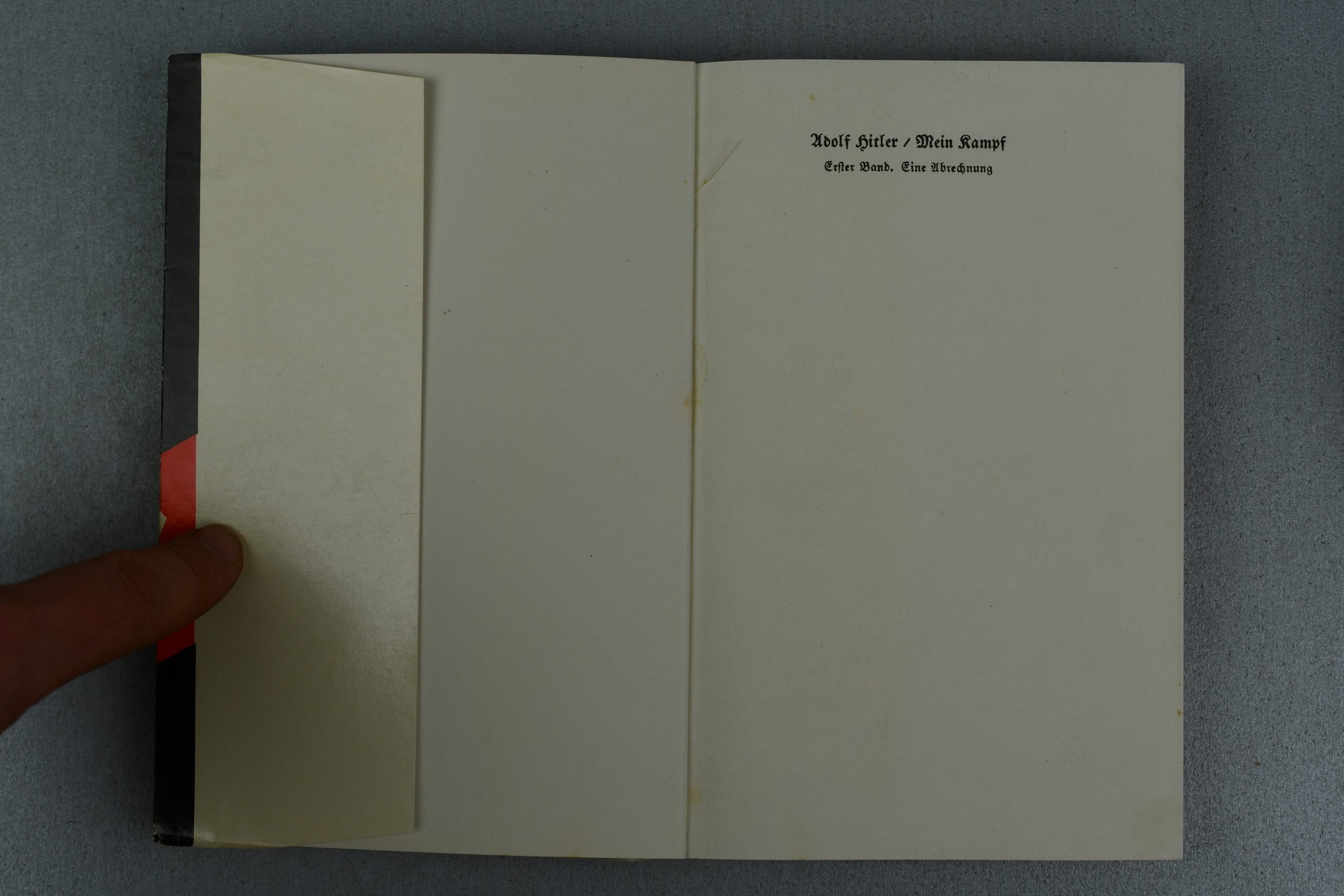 RARE Adolf Hitler's Mein Kampf 2 Volumes in Cardboard Slipcase 1938 — image 6