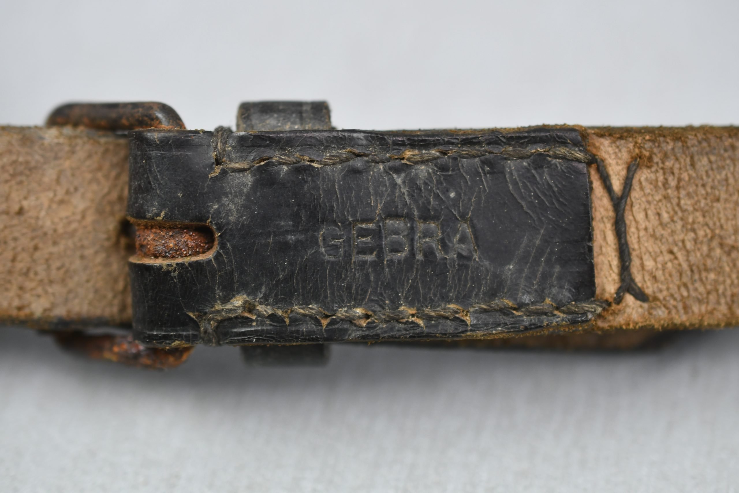 Wehrmacht field telephone 'Feldfernsprecher 33' carrying strap — image 4