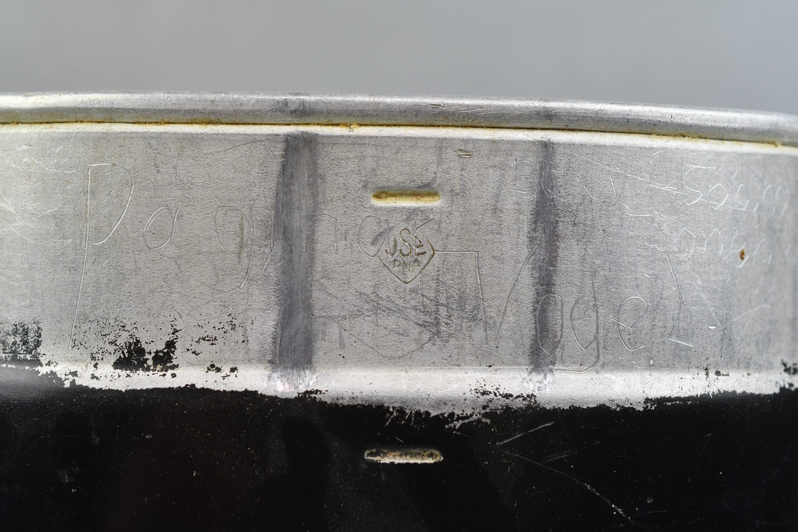 Early German black mess kit named — image 8