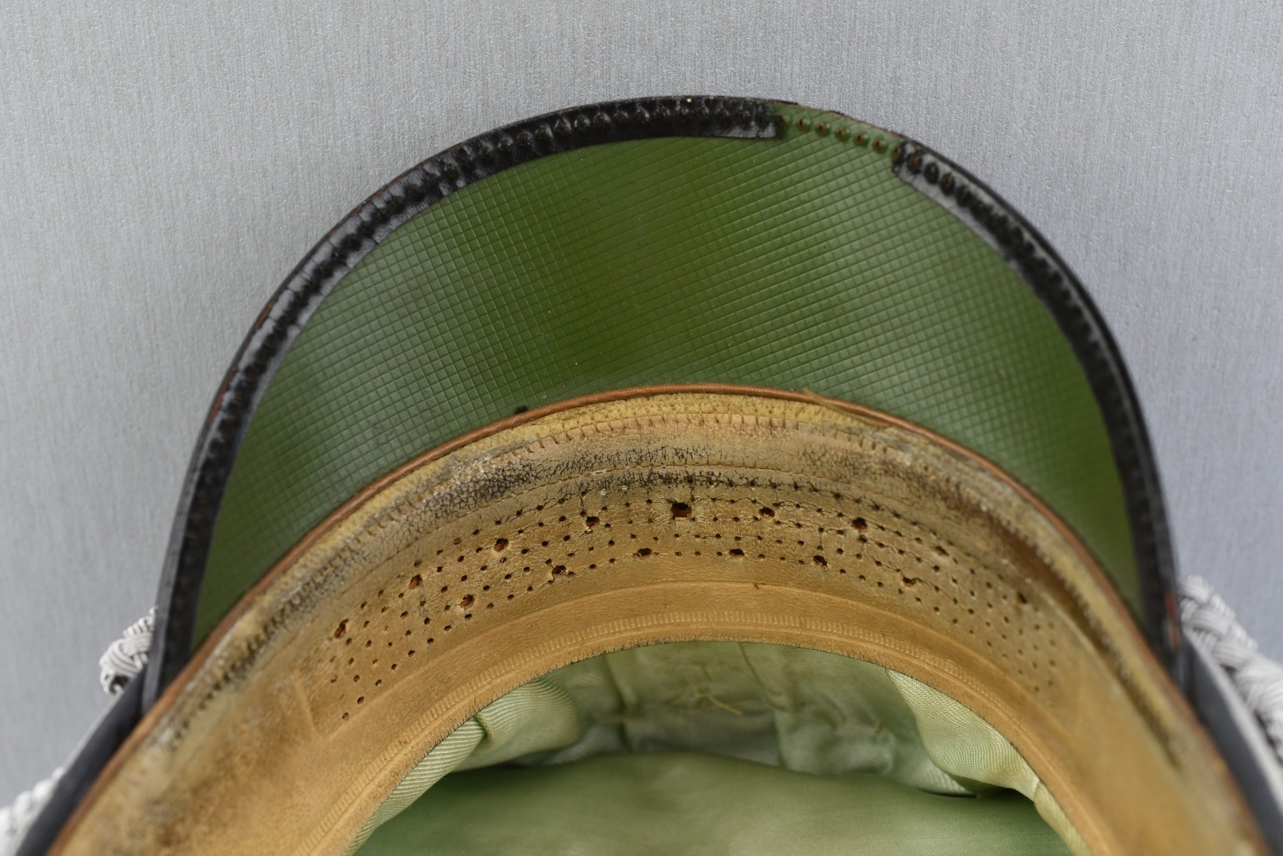 RARE Luftwaffe officer visor cap 'Schirmmütze' by Erel 'Privat' 1939 — image 13