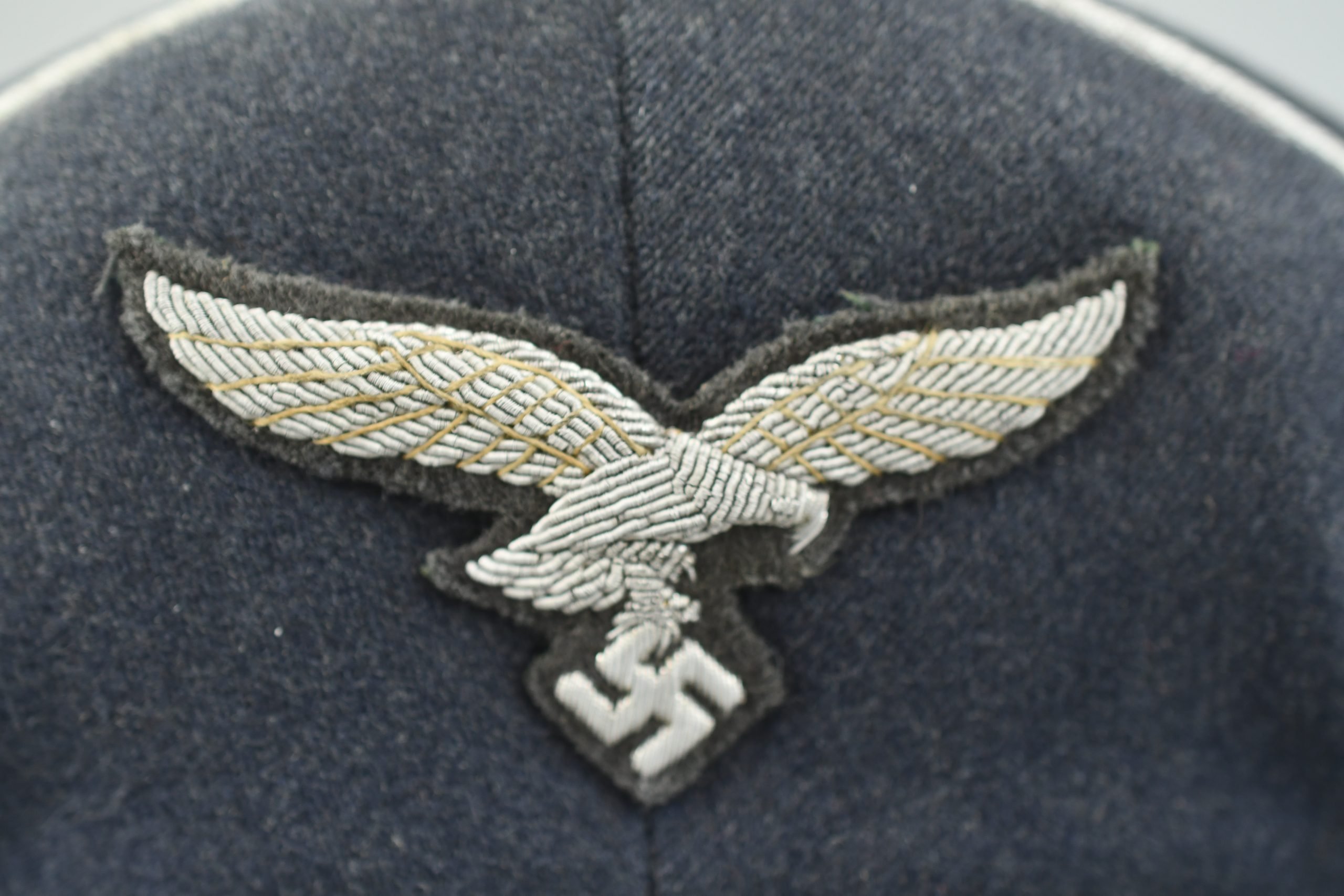 RARE Luftwaffe officer visor cap 'Schirmmütze' by Erel 'Privat' 1939 — image 8