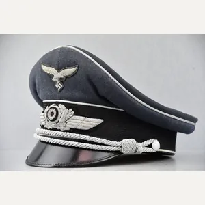 RARE Luftwaffe officer visor cap 'Schirmmütze' by Erel 'Privat' 1939