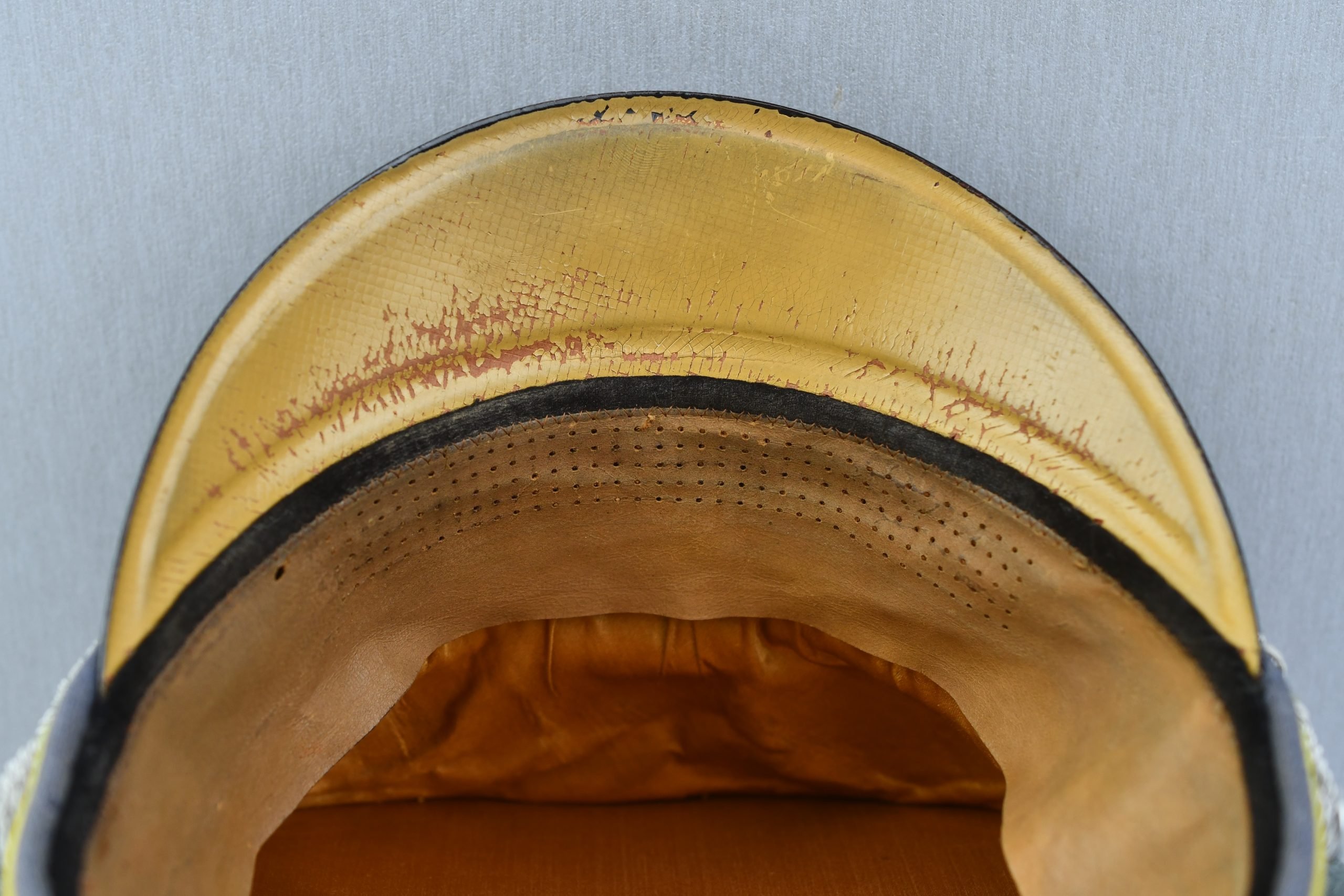 Army (Heer) signals 'Nachrichten' officer visor cap by Peküro – Friedrich Kuch — image 14