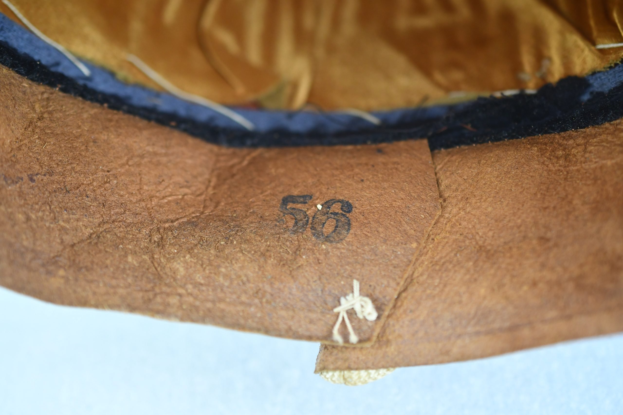 Army (Heer) signals 'Nachrichten' officer visor cap by Peküro – Friedrich Kuch — image 15