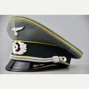 Army (Heer) signals 'Nachrichten' officer visor cap by Peküro – …