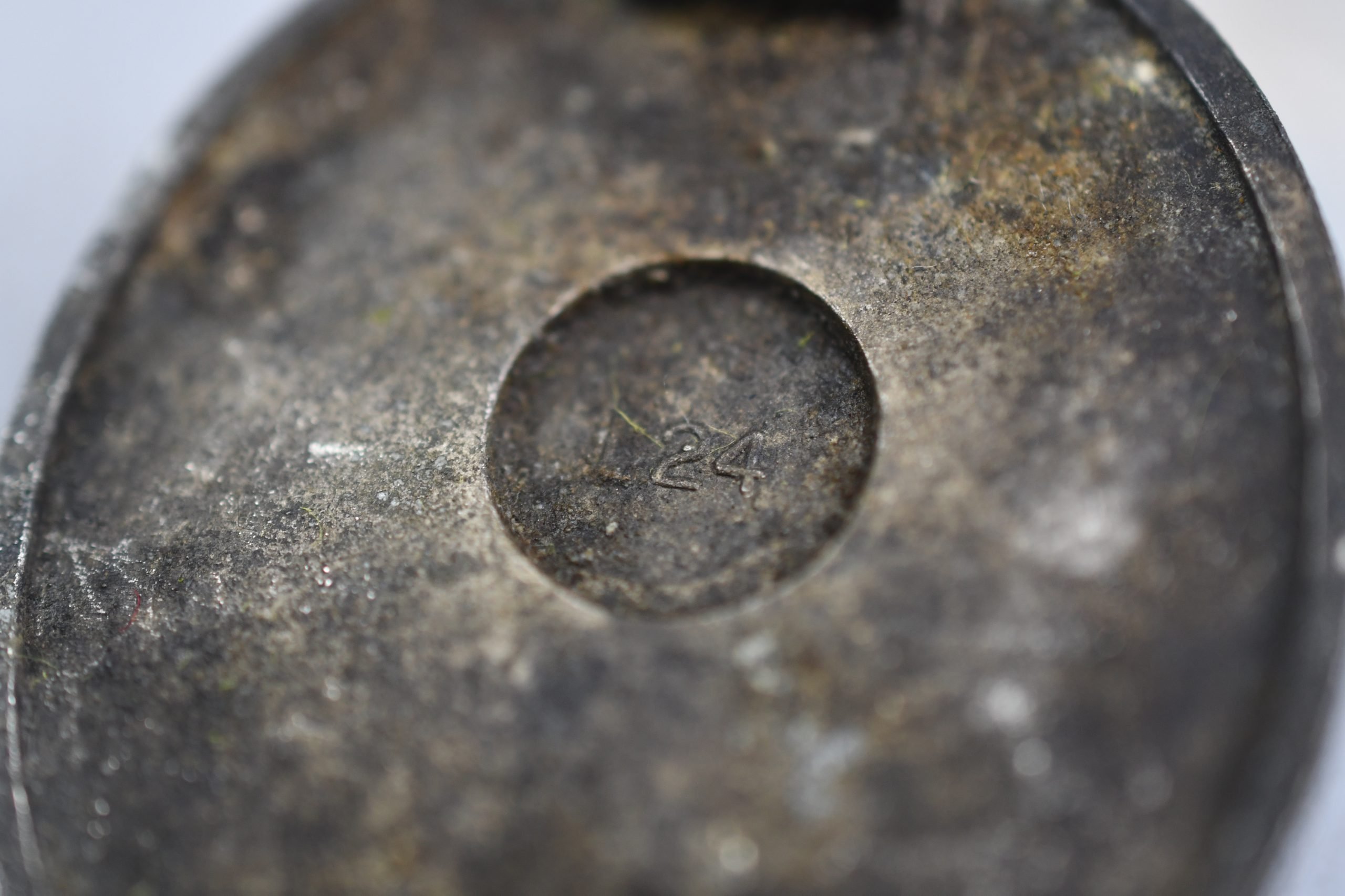 RARE German silver wound bagde 'semi-hollow' by L/24 'Fritz Zimmermann' — image 3