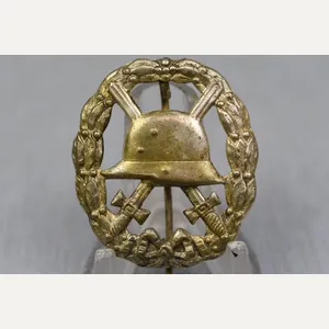 WW1 German Silver wound badge 'cut-out' variant