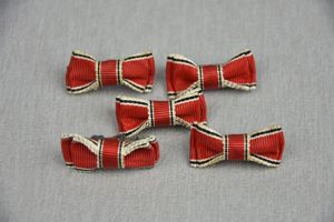 Austrian occupation '13 März 1938′ medal braided single ribbon