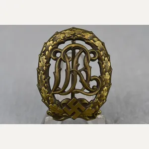 Bronze DRL sport badge by Wernstein Jena