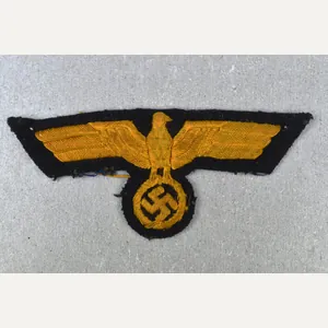 Kriegsmarine thick gold embroidered breast eagle