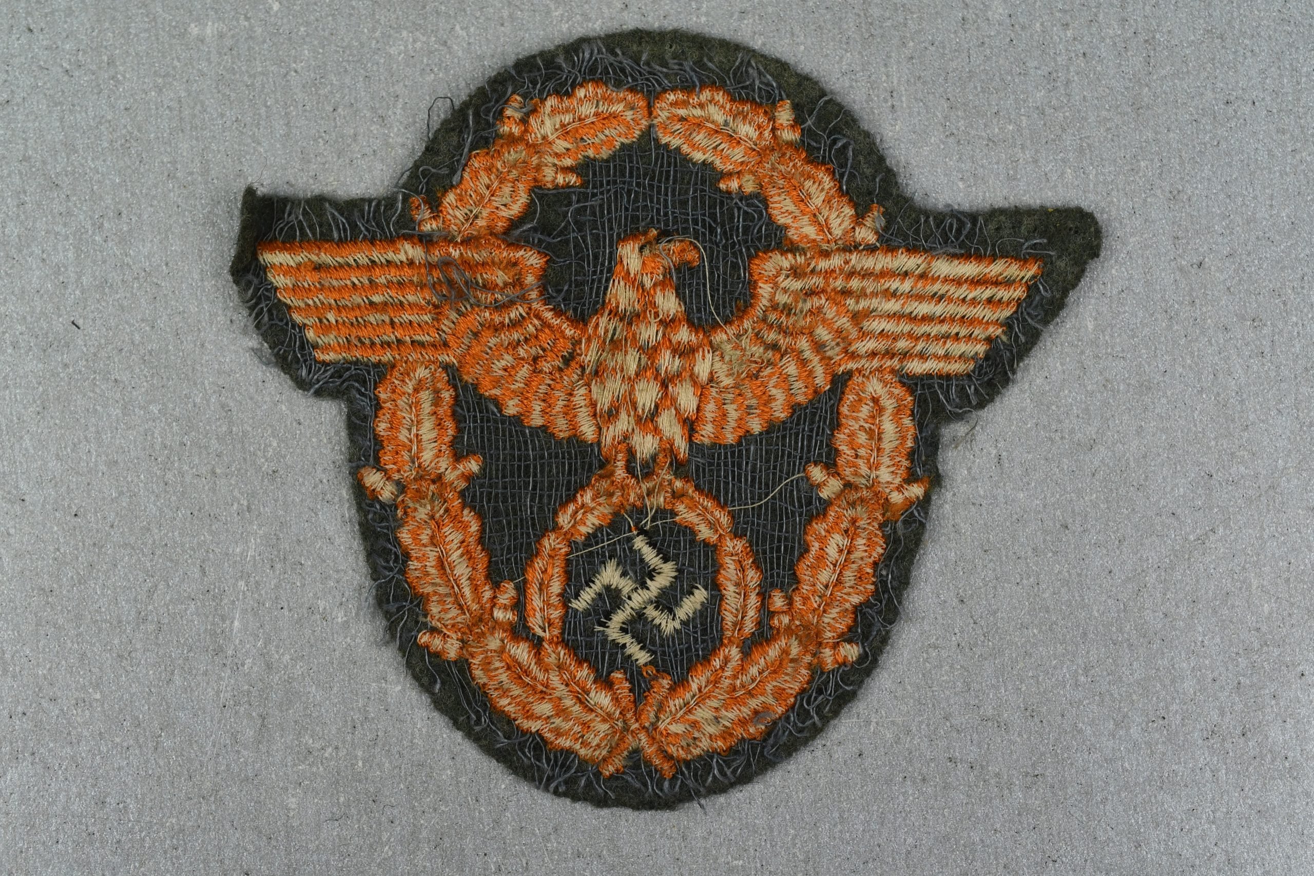 Wehrmacht/police Feldgendarmerie sleeve eagle — image 2