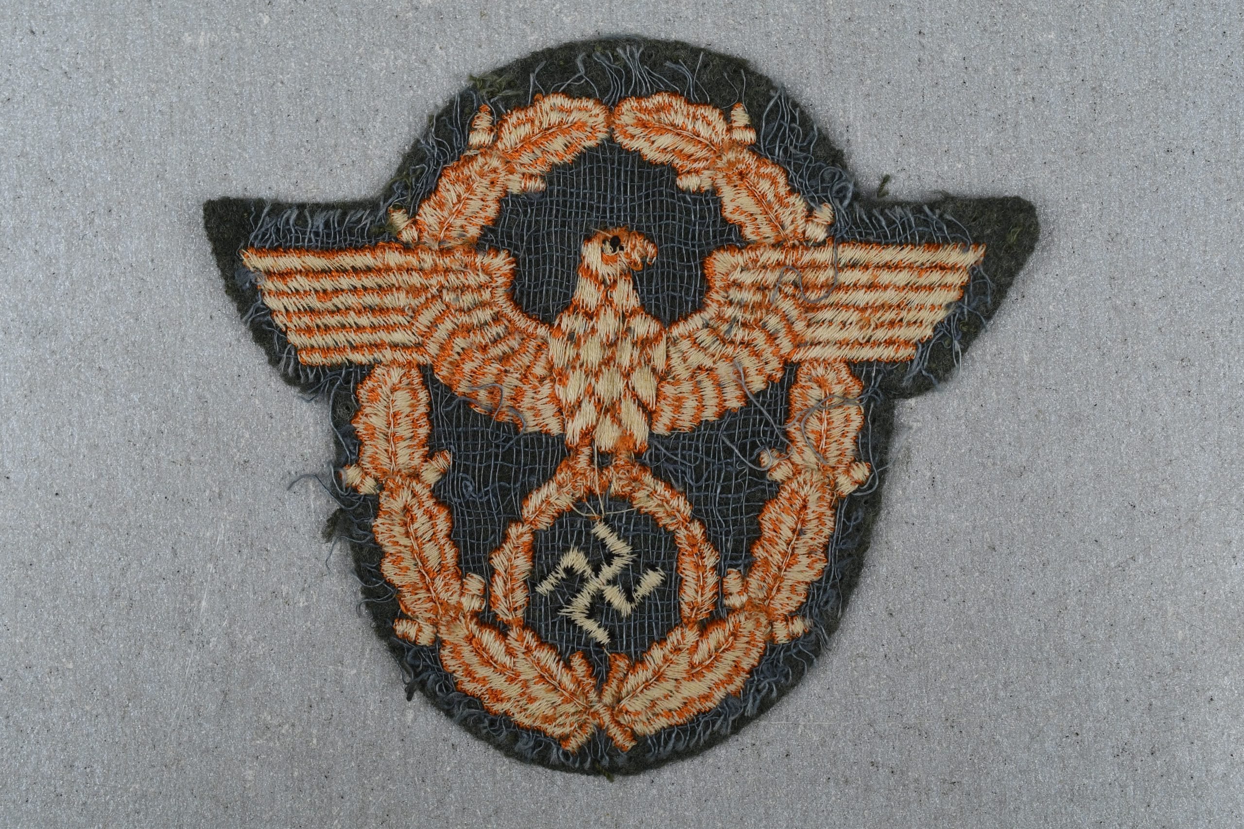 Wehrmacht/police Feldgendarmerie sleeve eagle — image 2
