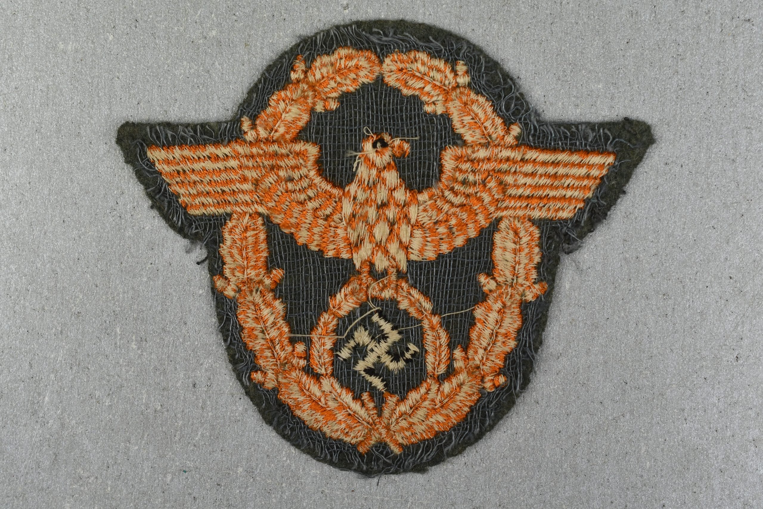 Wehrmacht/police Feldgendarmerie sleeve eagle — image 2