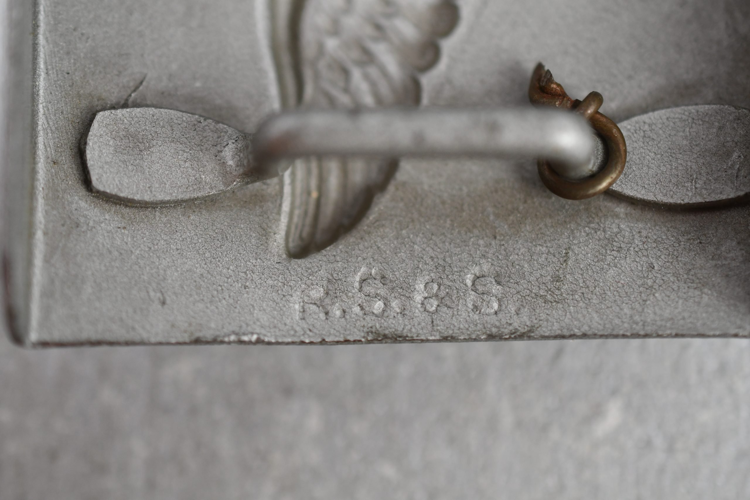 RARE Luftschutz steel belt buckle by R.S.&S. — image 3