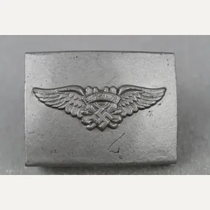 RARE Luftschutz steel belt buckle by R.S.&S.