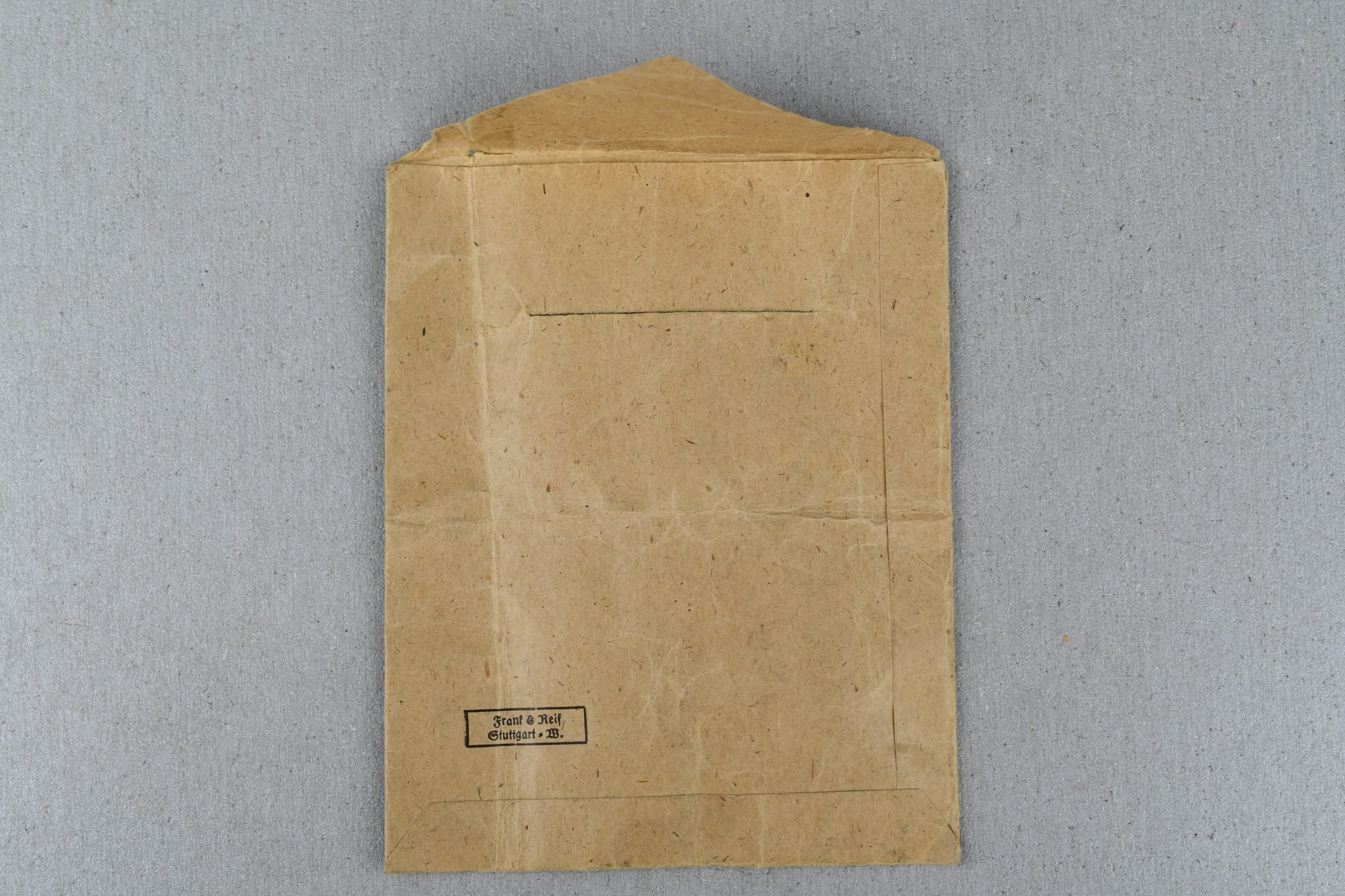 Bronze mother's cross with award envelope by Frank & Reif — image 6