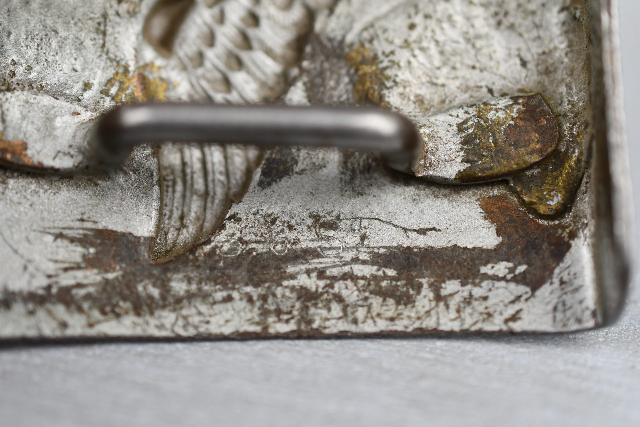 RARE Luftschutz steel belt buckle by R.S.&S. — image 4