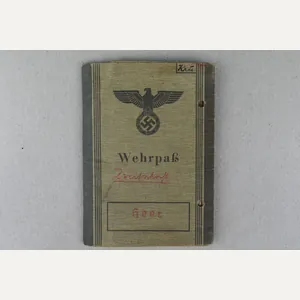 Army (Heer) Wehrpass Pionier-Kompanie with many entries and awards