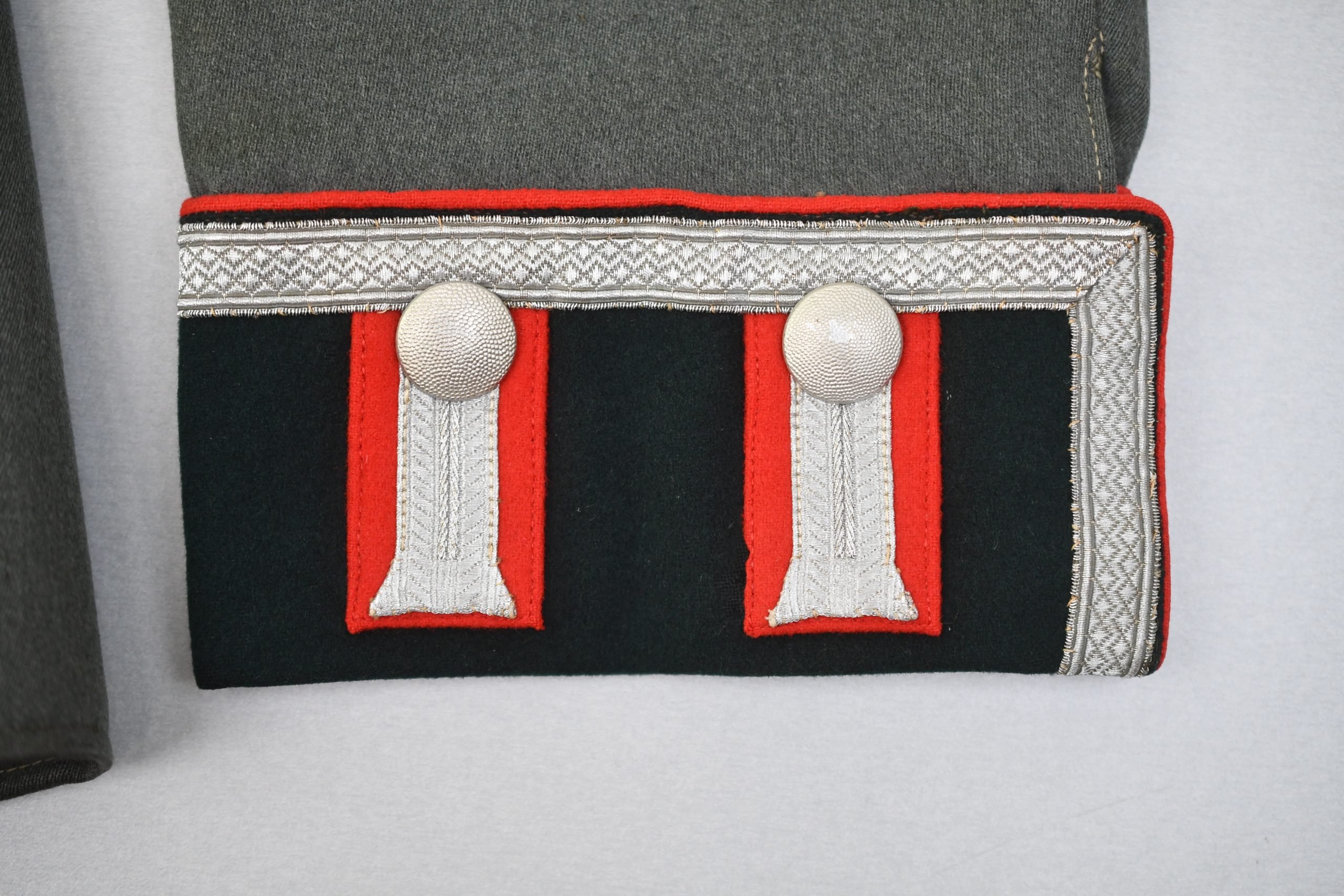 Army (Heer) Waffenrock Unteroffizier Beobachtungs-Abteilung 34 – Balloon observation – Ardennes 1944 — image 12