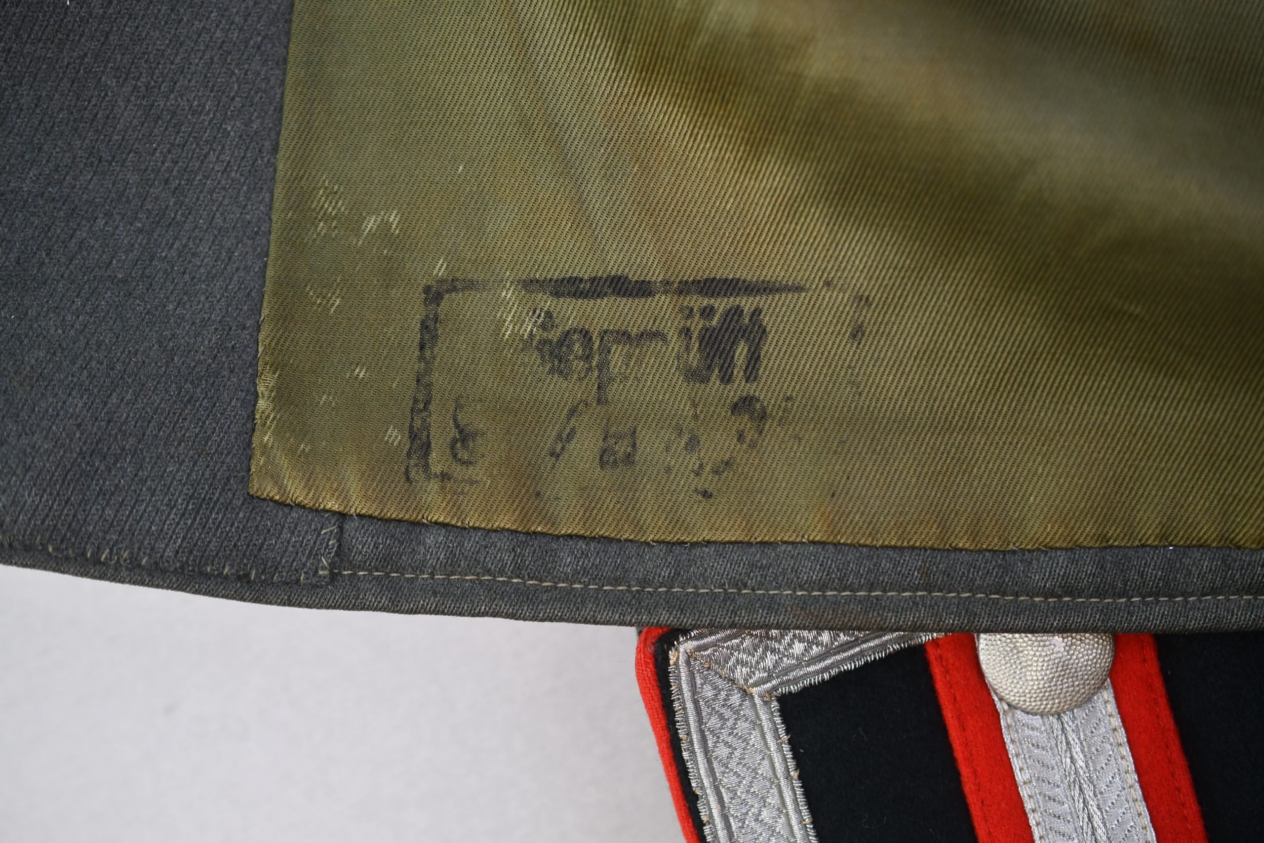 Army (Heer) Waffenrock Unteroffizier Beobachtungs-Abteilung 34 – Balloon observation – Ardennes 1944 — image 13