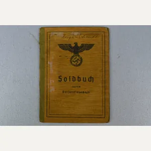 Army (Heer) Solbuch Schütze Hans Gügenschmidt