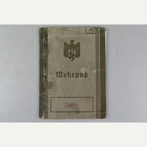 Army (Heer) Wehrpass Gefreiter Peter Steinhofer Belgium-France Channel Coast protection …