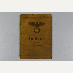 Army (Heer) Solbuch Kanonier Alfred Hassdenteufel