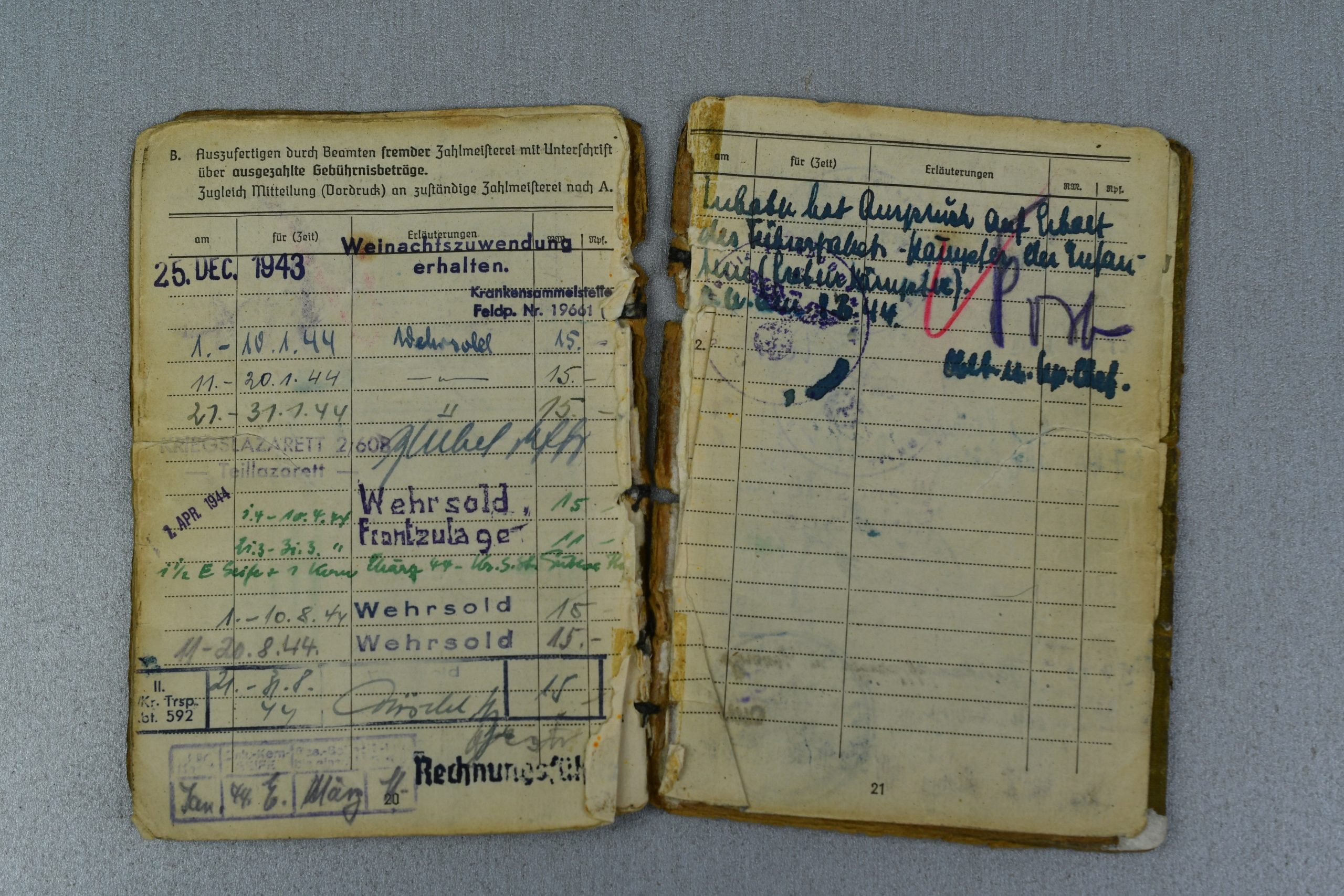 Army (Heer) Solbuch Unteroffizier Lothar Bosswetter Close Combat Clasp Bronze — image 6