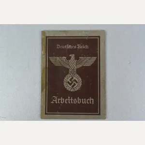 German workers booklet 'Arbeitsbuch' Erma Müller