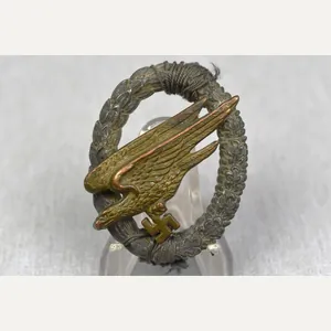 Luftwaffe paratrooper badge by Steinhauer & Lück with Cupal eagle …