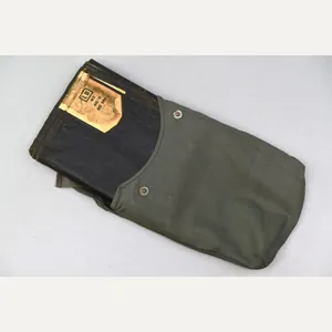 Complete Wehrmacht gascape with pouch 1942