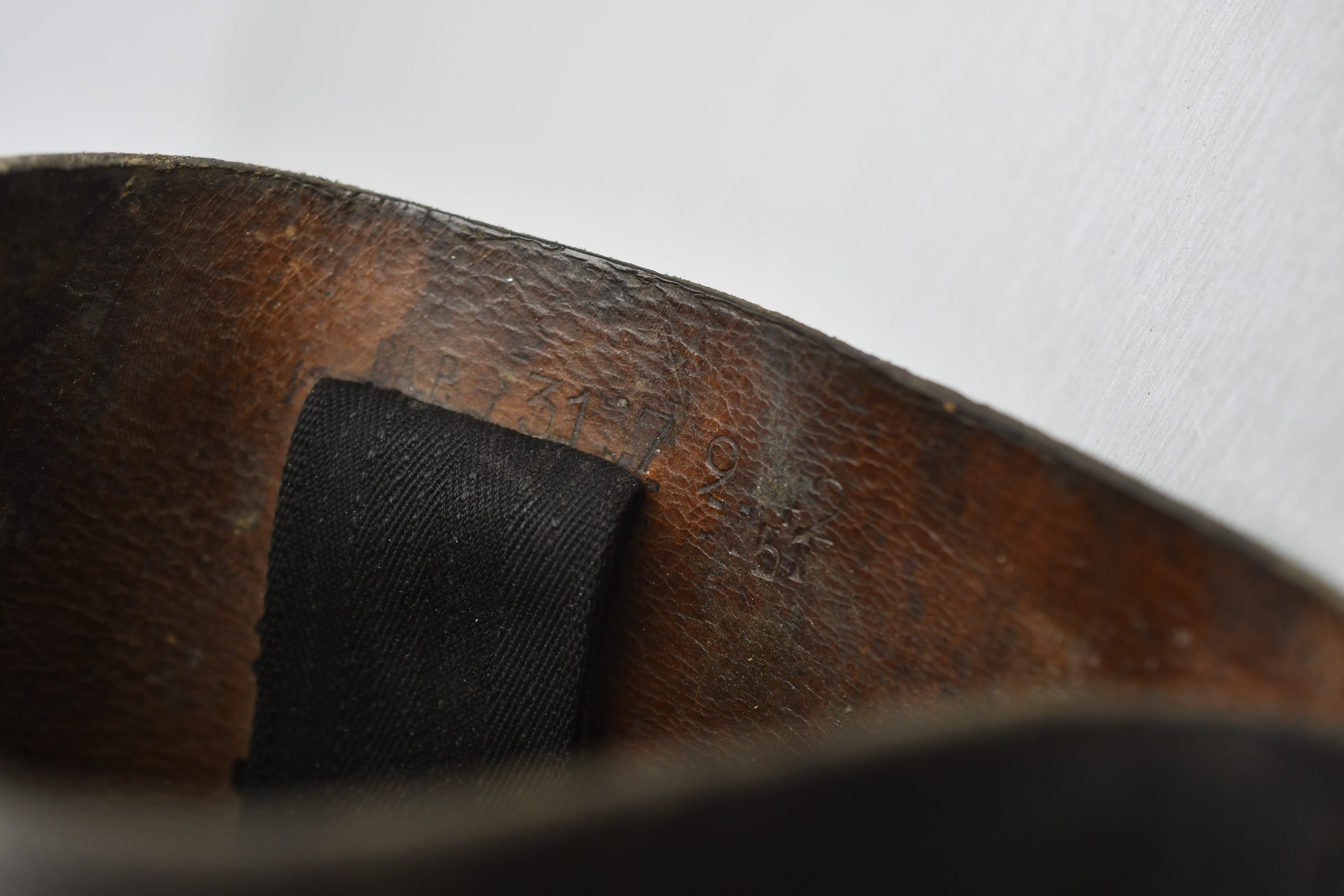 Wehrmacht – SS enlisted men low leather boots with hob nails 1942 — image 12