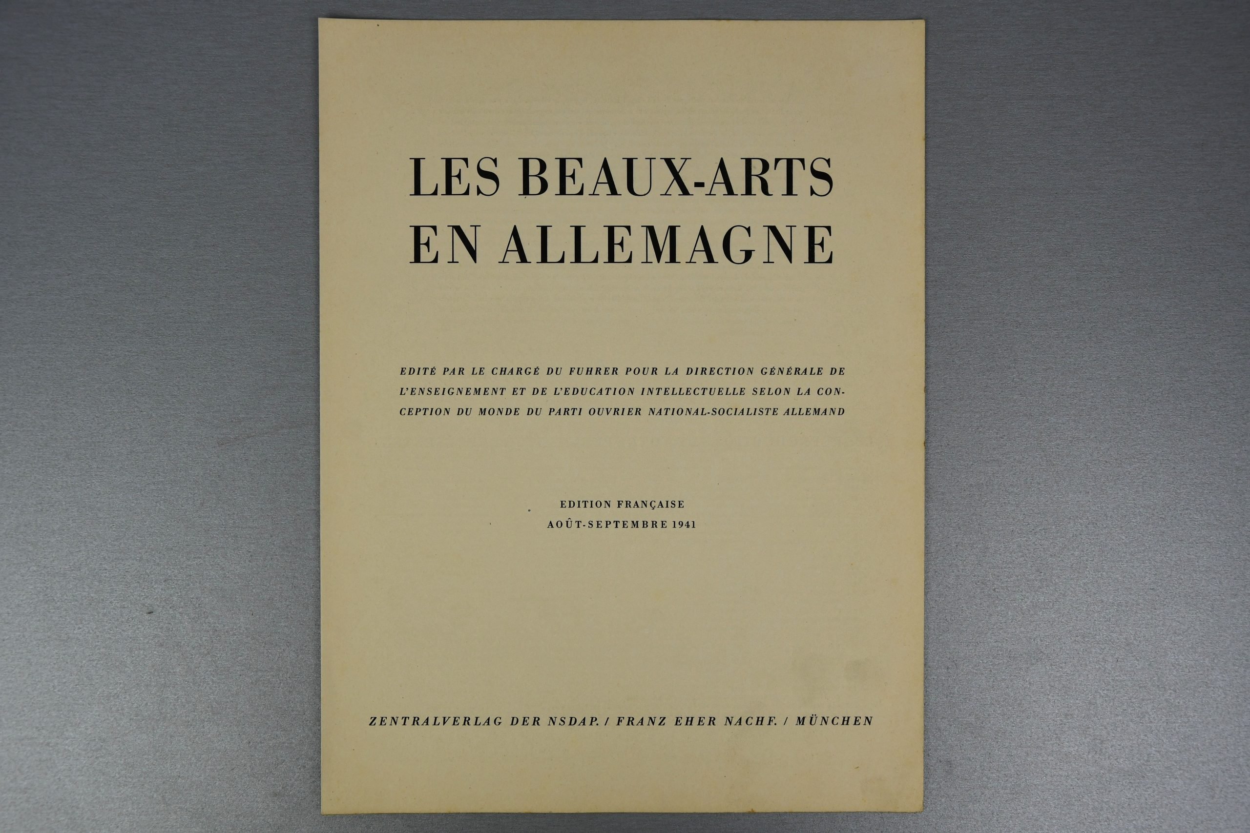 Die Kunst im Deutschen Reich August–September 1941 — image 7