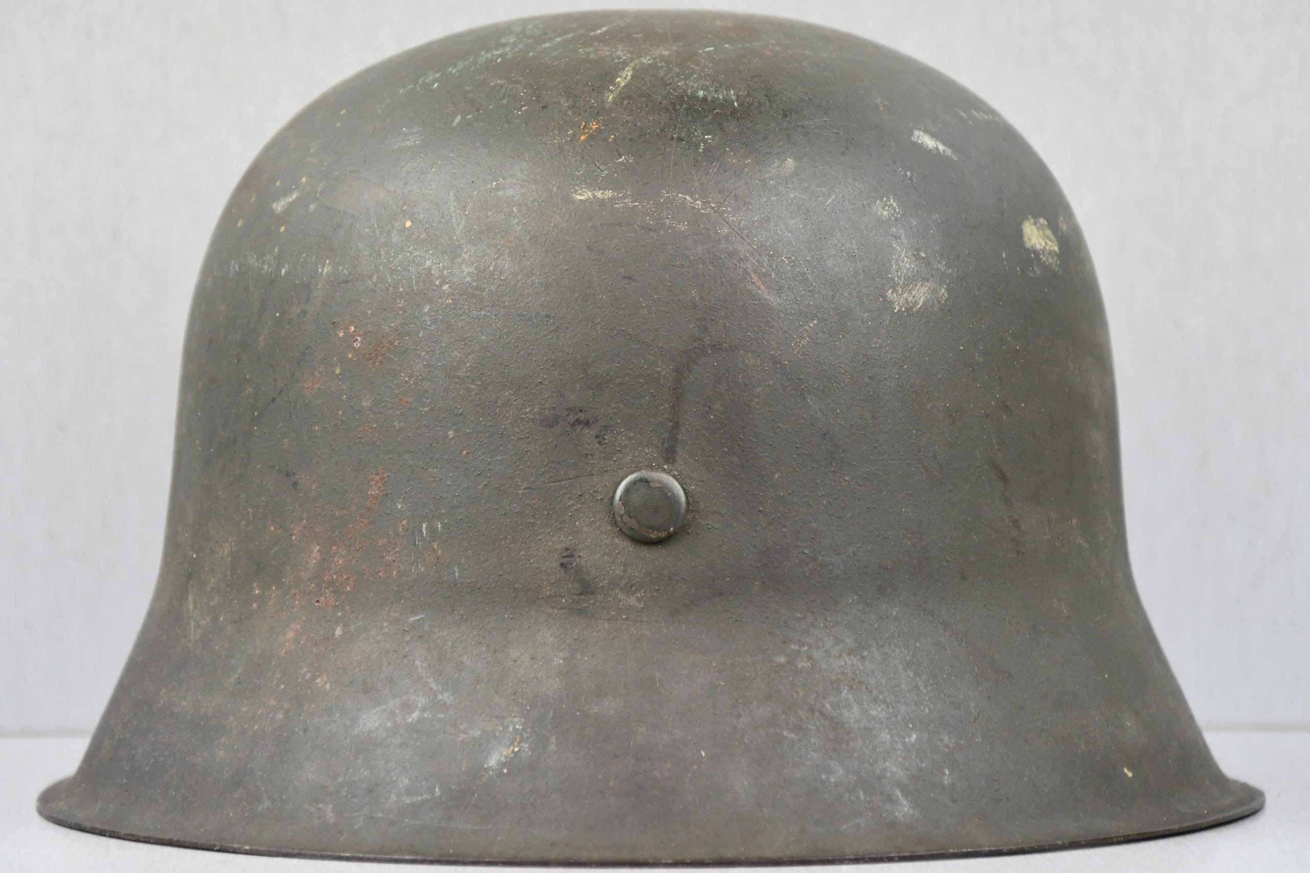 M42 Wehrmacht – SS no decal steel helmet ckl64 — image 2